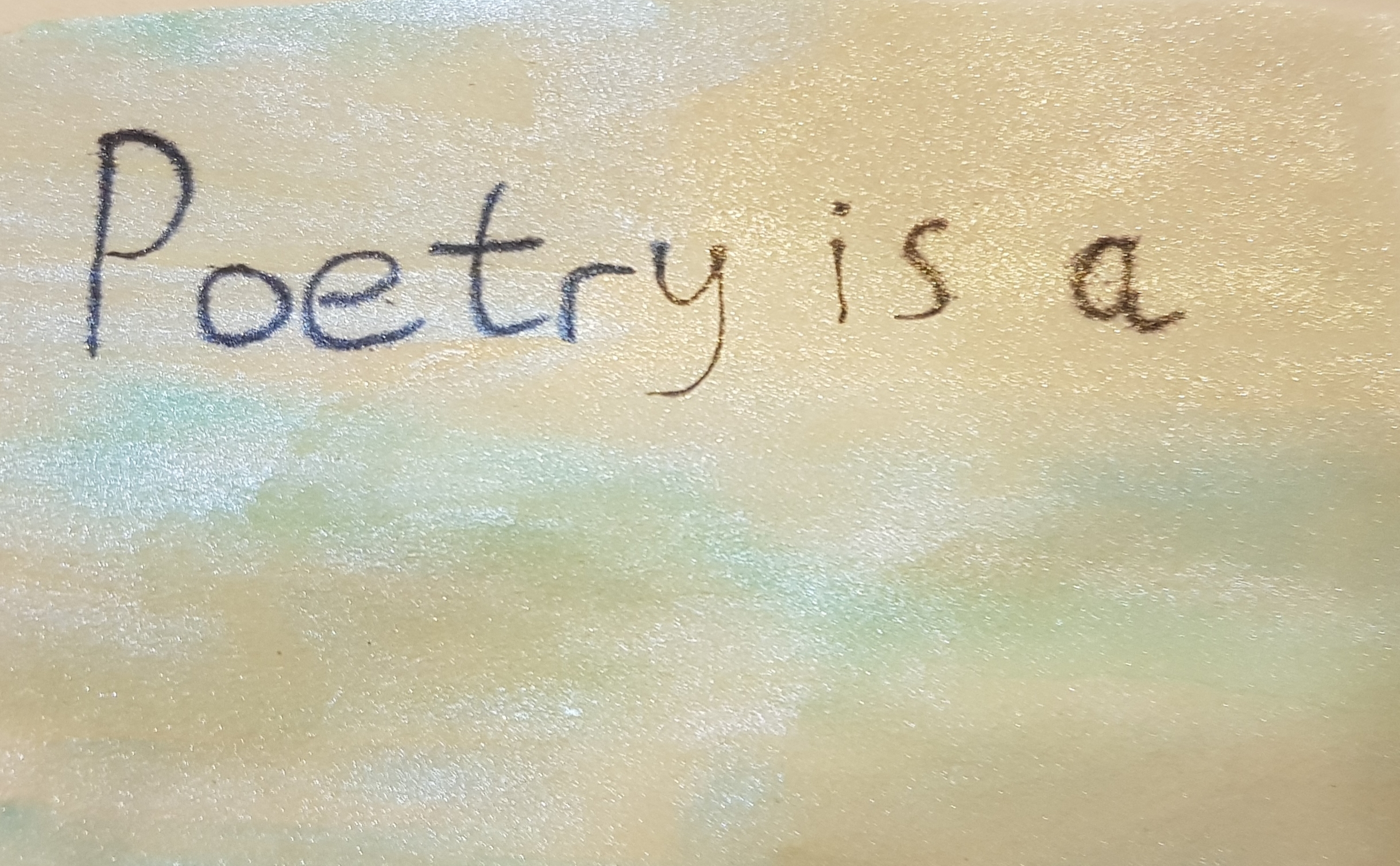 poetry is a